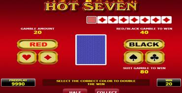 Hot Seven: Risiko-Spiel