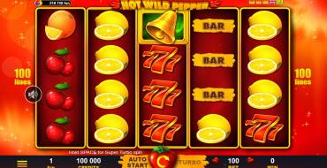 Hot Wild Pepper: Spielautomat