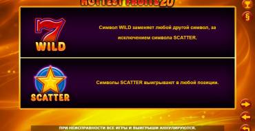 Hottest Fruits 20: Eigenschaften