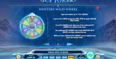 Ice Joker: Bonus Spiele