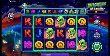 Invaders Megaways: Spielautomat