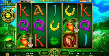 Irish Thunder: Spielautomat