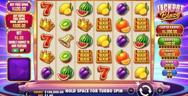 Jackpot Blaze: Spielautomat