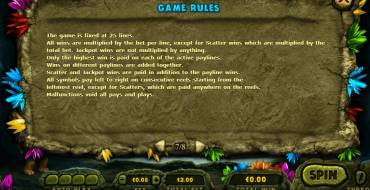 Jack’s Pot: Regeln