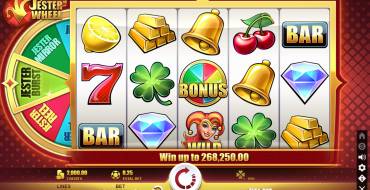 Jester Wheel: Spielautomat