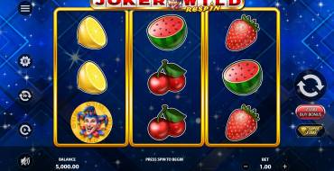 Joker Wild Respin: Gestaltung