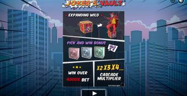 Joker’s Vault: Einzigartige Merkmale