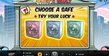 Joker’s Vault: Bonus Spiele