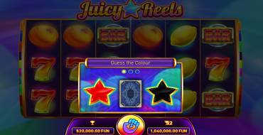 Juicy Reels: Risiko-Spiel
