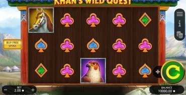 Khan's Wild Quest: Spielautomat