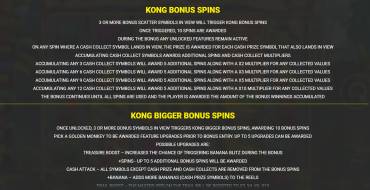 King Kong Cash 4 Even Bigger Bananas: Gratisdrehs und/oder Neudrehungen