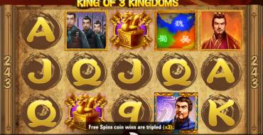 King of 3 Kingdoms: Spielautomat