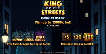 King of the Streets: Einzigartige Merkmale