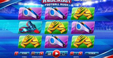 Knockout Football Rush: Startbildschirm