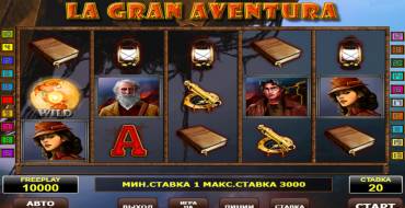 La Gran Aventura: Spielautomat