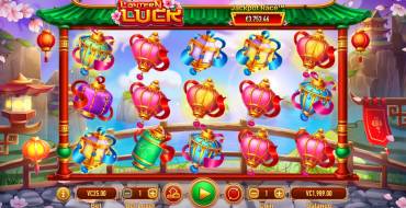 Lantern Luck: Der Hauptbildschirm