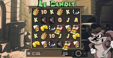 Le Bandit: Gratis-Spins