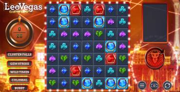 Leo Vegas Cluster Gems: Spielautomat