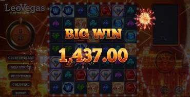 Leo Vegas Cluster Gems: Gewinne