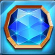 Leo Vegas Cluster Gems: Blauer Edelstein