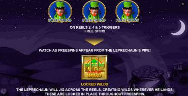 Leprechaun's Luck: Gratisdrehs und/oder Neudrehungen