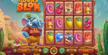 Loony Blox: Der Hauptbildschirm
