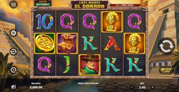Lost Riches of El Dorado: Spielautomat