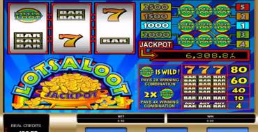 Lotsaloot 3 Reel - Progressive: Spielautomat
