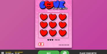 Love Is All You Need: Spielautomat
