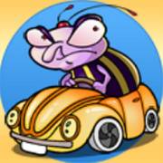 Lucky Buzz: Eine Biene auf einem Auto