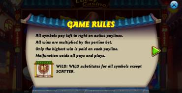 Lucky Casino: Regeln