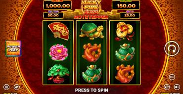Lucky Fire Blitz Hotstepper: Spielautomat