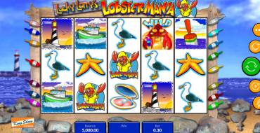 Lucky Larry's Lobstermania: Spielautomat