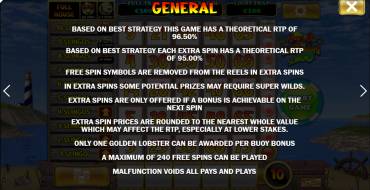 Lucky Larry`s Lobstermania Slingo: Regeln