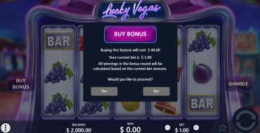 Lucky Vegas: Einzigartige Merkmale