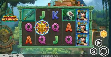 Luke E. Chance and the Inca Sun God: Spielautomat