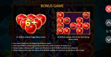 Magic Apple: Hold and Win: Bonus Spiele