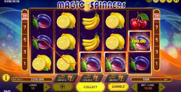 Magic Spinners: Gewinne