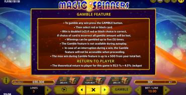 Magic Spinners: Regeln