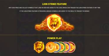 Majestic Fury Win Stepper: Bonus Spiele