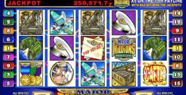 Major Millions 5 Reel - Progressive: Spielautomat