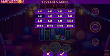 Medallion Megaways: Angebot