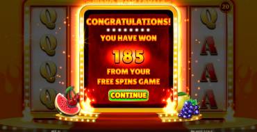 Mega Wild Fruits – On Fire: Gewinne