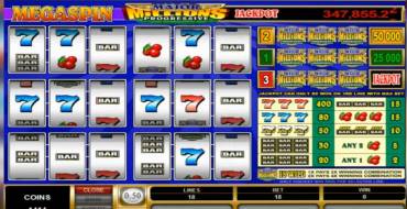 MegaSpin Prog Major Millions – Progressive: Spielautomat
