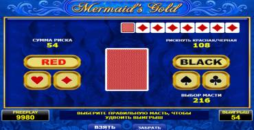 Mermaid's Gold: Risiko-Spiel