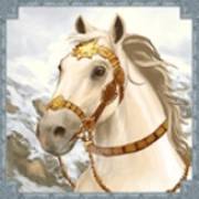Mongol Treasures: Weißes Pferd