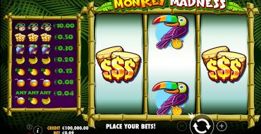 Monkey Madness: Spielautomat
