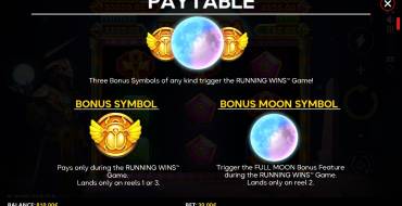 Moon of Ra: Besondere Symbole