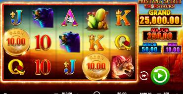 Mustang Spirit Cash Stacks: Spielautomat