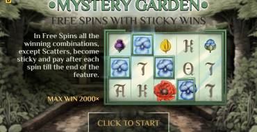 Mystery Garden: Einzigartige Merkmale